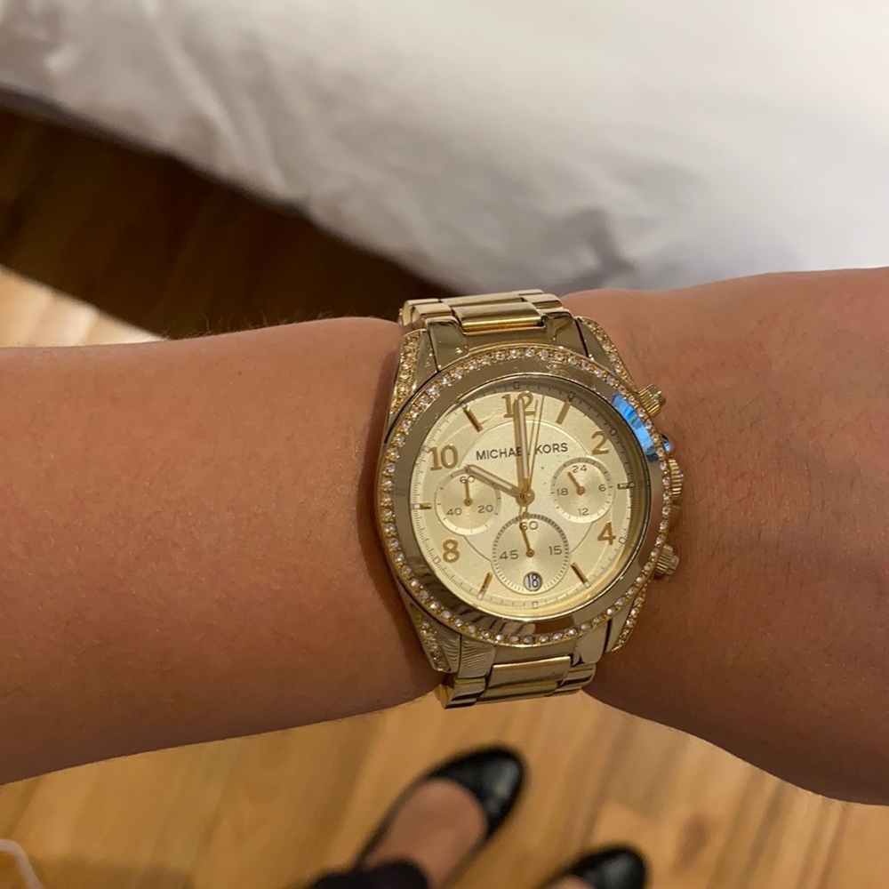 Michael Kors Golden Blair Glitz Watch